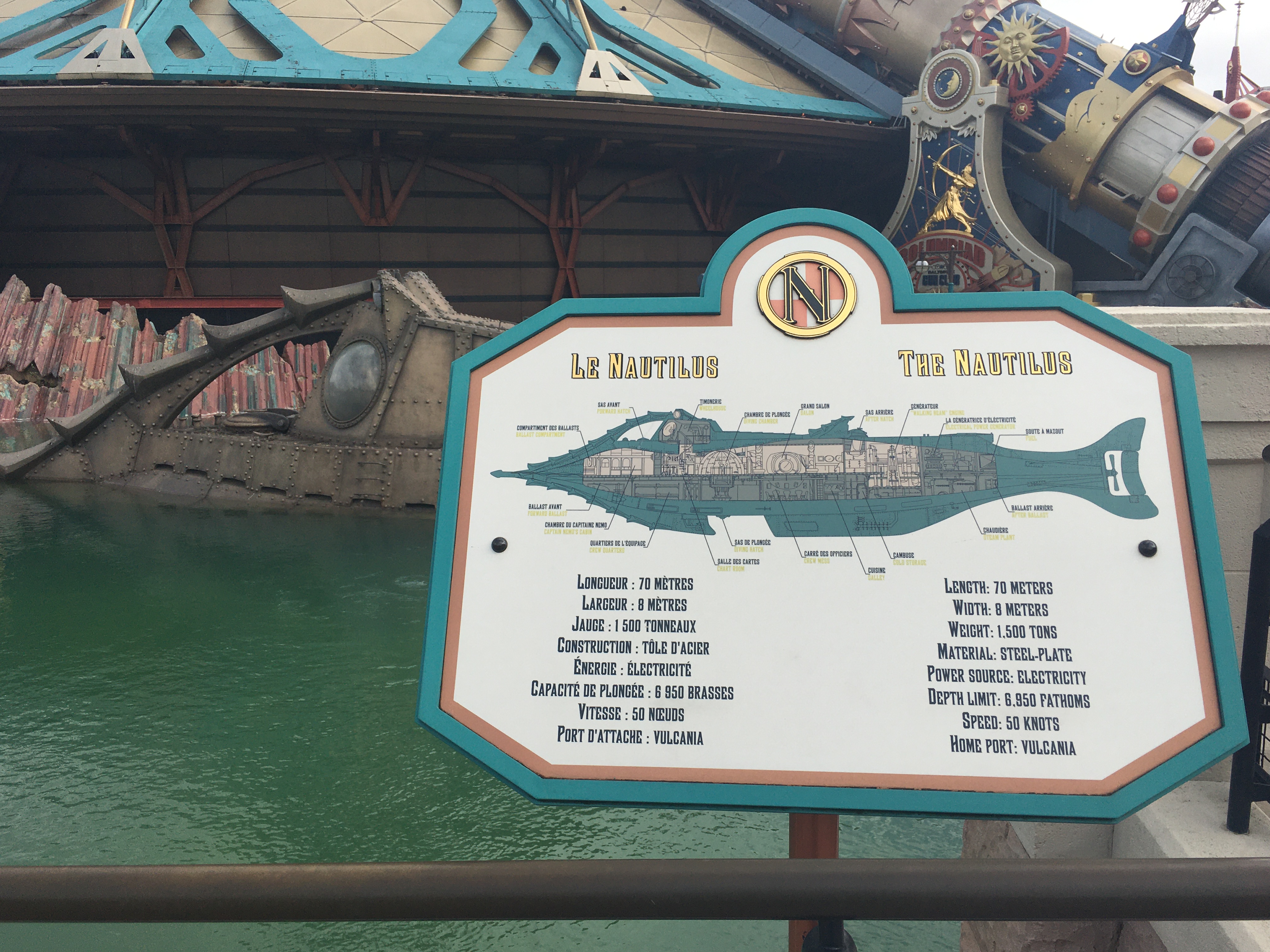 Disneyland Paris Mysteries of the Nautilus 