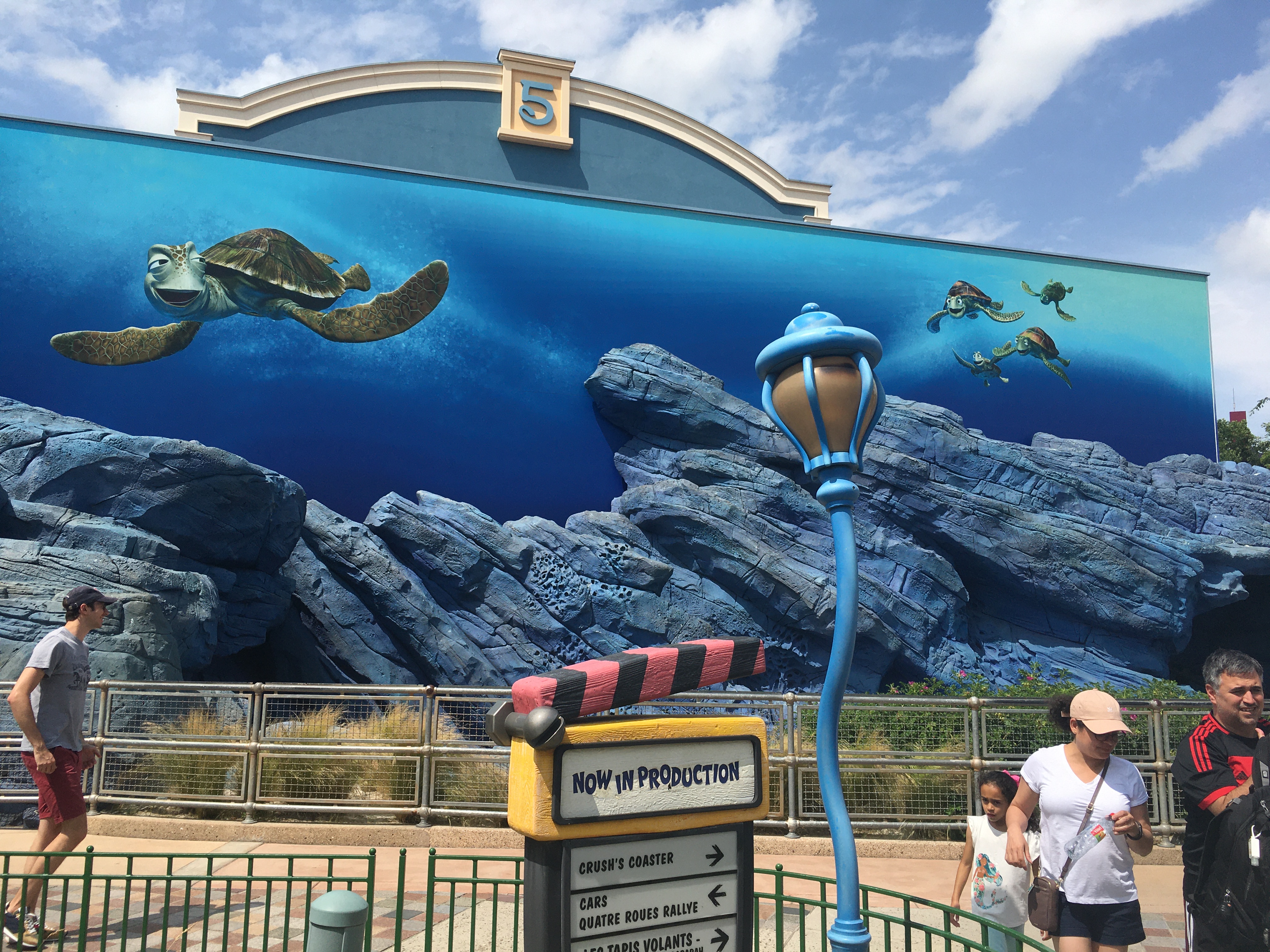 Disneyland Paris Walt Disney Studios Crush's Coaster